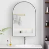 Zimilo Arched Badezimmerspiegelschrank, Wandspiegel mit Produktbild-Vorschau 2