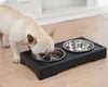 Doppia ciotola per cani con supporto e ciotola anti-snack, Anteprima dell’immagine prodotto 6