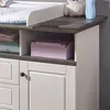 Babyzimmer komplett Set Kiefer weiß mit grau JAANIKA-69, Produktbild-Vorschau 7