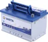 A Varta Blue Dynamic D54 EFB car battery is shown against a white background. Produktbild-Vorschau