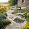 Ensemble table et chaises bistrot Frieda, pliable pour 2 Voir les images du produit 9