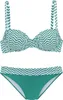 JETTE Bügel-Bikini grün-weiß Größe 44 Cup D Produktbild-Vorschau 1