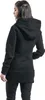 RED by EMP Damen schwarze lange Sweatjacke mit Produktbild-Vorschau 6