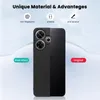 A split image showing a phone case with its features highlighted. Produktbild-Vorschau