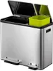 EKO Poubelle à pédale EcoCasa 30 L+15 L argent mat Voir les images du produit 6