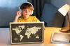 MuchoWow® Laptop Aufkleber Sticker Cover Weltkarte - Produktbild-Vorschau 3