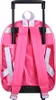 The back of a pink rolling backpack. Produktbild-Vorschau