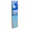 vidaXL Roomdivider, inklapbaar, 160 x 170 cm, strandstijl Productafbeelding-voorbeeld 2