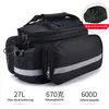 Fahrradtasche Gepäckträgertasche, 27L Oxford Stoff Produktbild-Vorschau 4