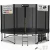Juskys Trampolin JumpMaster XL Ø 366 cm mit Sicherheitsnetz Produktbild-Vorschau 1