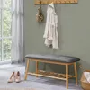 riess-ambiente Schuhbank ZEN-BO 90cm natur grau Bambus Produktbild-Vorschau 17