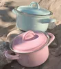 RIESS 0276-006, 0,5 l, Różowy, Emalia, Ceramika, Gaz, Podgląd zdjęcia produktu 2