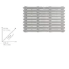 WENKO Duschrost Badematte 80x50x3 cm Vorleger Beige Dusche Produktbild-Vorschau 6