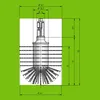 Testina di ricambio per scopino Bürstenking, 67 mm, set Anteprima dell’immagine prodotto 7