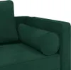 vidaXL Chaiselongue mit Kissen Dunkelgrün Samt Produktbild-Vorschau 6