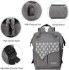 JOSEKO Rucksack Tasche Daypack Light Gray - Praktisch und Produktbild-Vorschau 4