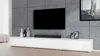 AX LIVING TV Bank weiß Loriano weißes TV Board 3x100 cm Produktbild-Vorschau 2