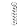 SPAX® 1191010500805 SPAX® Universalschrauben T20 Senkkopf Anteprima dell’immagine prodotto 24
