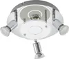 Plafoniere LED faretti 4xGU10 3000K Ø25cm 12W metallo Anteprima dell’immagine prodotto 10