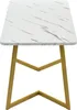 Sweiko 117x68cm jedálenský stôl,(1-St), kovový rám Náhľad obrázku produktu 6