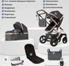 Bergsteiger Nizza 3 in 1 Kinderwagen, Kombikinderwagen Produktbild-Vorschau 3