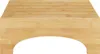 A close-up, front-facing view of a wooden step stool. Produktbild-Vorschau