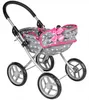 Puppenwagen mit Klappbarem Verdeck – Tiefe Gondel – Leicht Produktbild-Vorschau 8
