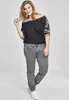 Urban Classics Langarmshirt Damen Ladies 3/4 Contrast Produktbild-Vorschau 20