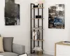 Skye Decor, Alice - Black, Ud, Bücherregale, Eiche, 45 x Produktbild-Vorschau 1