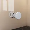 A chrome shower knob mounted on a tiled wall. Produktbild-Vorschau