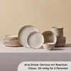 Karaca Aria Beige Reactive Geschirr Set Kombigeschirr Produktbild-Vorschau 1