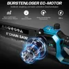 AKKU Mini-Kettensäge 6+8 Zoll, 28000 RPM 900W, Bürstenloser Produktbild-Vorschau 3