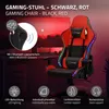 Herná stolička ML-Design s osvetlením RGB LED a Náhľad obrázku produktu 2