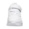 A front view of a white Skechers sneaker for girls. Produktbild-Vorschau
