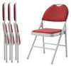Klappstühle 4er-Set gepolstert mit Tragegriff Beige Produktbild-Vorschau 7