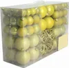100 Weihnachtskugeln Gelb Ø 3 cm bis 6 cm Weihnachten Produktbild-Vorschau 2
