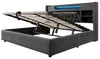 Hydraulisches Polsterbett mit Stauraum und Regal, Produktbild-Vorschau 13