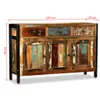 vidaXL Crédence Bois massif recyclé 120 x 35 x 76 cm Voir les images du produit 11
