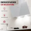 LEVIVO A+++ Kopffreie Dunstabzugshaube 60cm Umluft & Abluft Produktbild-Vorschau 4