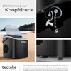 A collage of images showcasing an ice maker on a beach, close-ups of its features, and text overlays. Náhled obrázku produktu