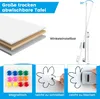 Verstellbare, rollbare Whiteboard-Tafel mit Magneten und Produktbild-Vorschau 4
