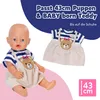 BABY born Teddy Kleid mit Schuhen und Bärentasche Produktbild-Vorschau 5
