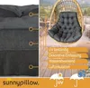 sunnypillow Hängesessel Kissen - Auflage für Rattan & Produktbild-Vorschau 3