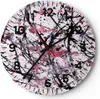 Wanduhr - Rund - Glasuhr - Abstraktion modern - 40x40cm - Produktbild-Vorschau 1