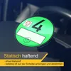 1x Haftfolie Euro 4 Plakette grün Umweltplakette Produktbild-Vorschau 3
