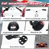 Go-kart per bambini COSTWAY, auto a pedali con sedile Anteprima dell’immagine prodotto 7