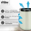 vhbw 10x Faltenfilter kompatibel mit Kärcher NT 50/1 Me Produktbild-Vorschau 2