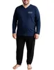 KB Schlafanzüge Herren Pyjama Set lang dunkelblau 58 Produktbild-Vorschau 1
