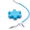 vhbw Audio Splitter Verteiler 6-fach Klinkenverteiler AUX Produktbild-Vorschau 1