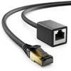deleyCON 0,5m CAT8.1 RJ45 Verlängerung 40 GBit/s, S/FTP - Produktbild-Vorschau 1